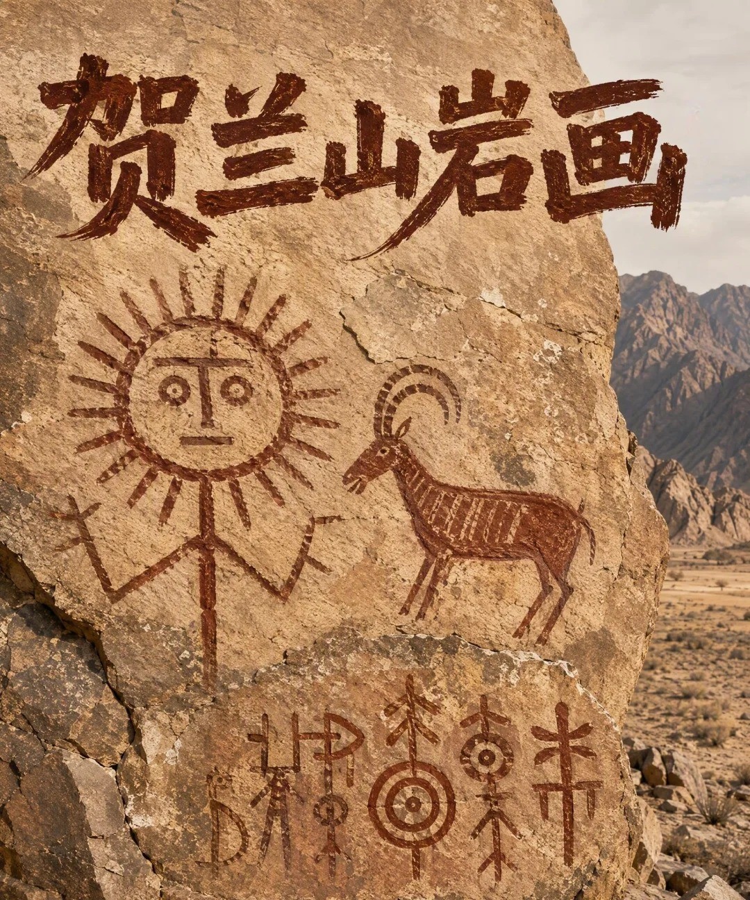 Helan Mountain Rock Art 风光 4